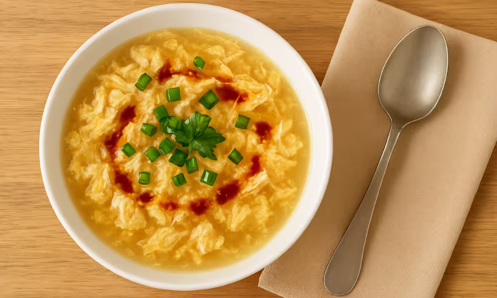 5-Minute Egg Drop Soup