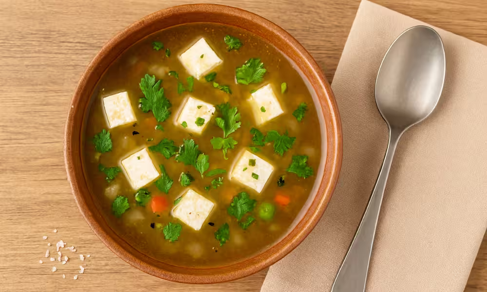 High Protein Paneer Soup